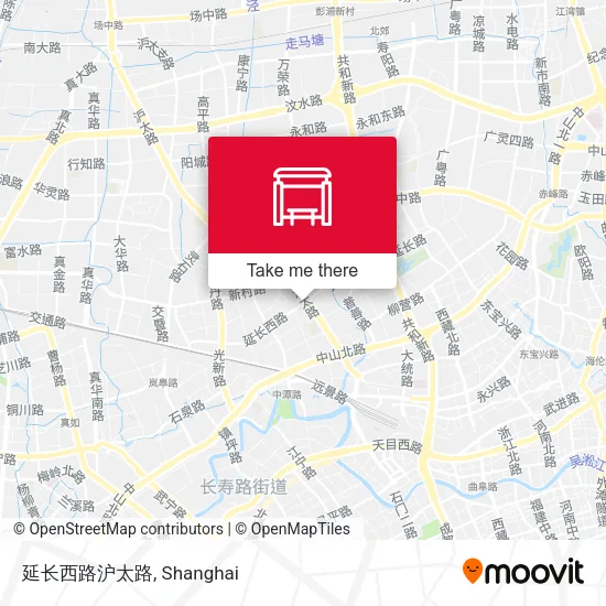 延长西路沪太路 map