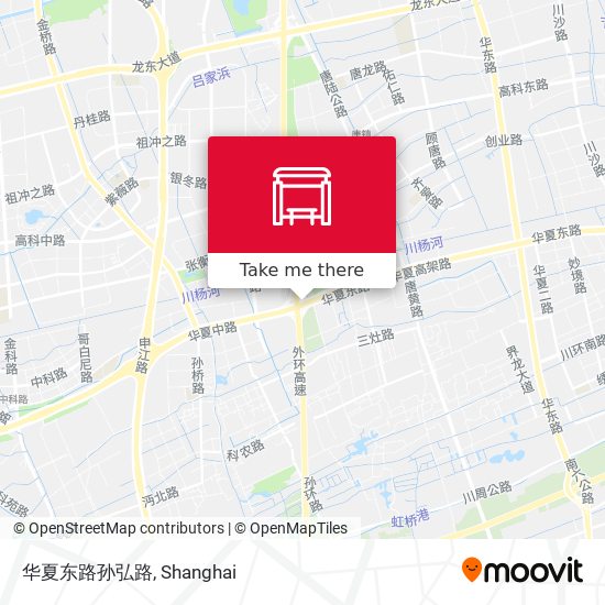 华夏东路孙弘路 map