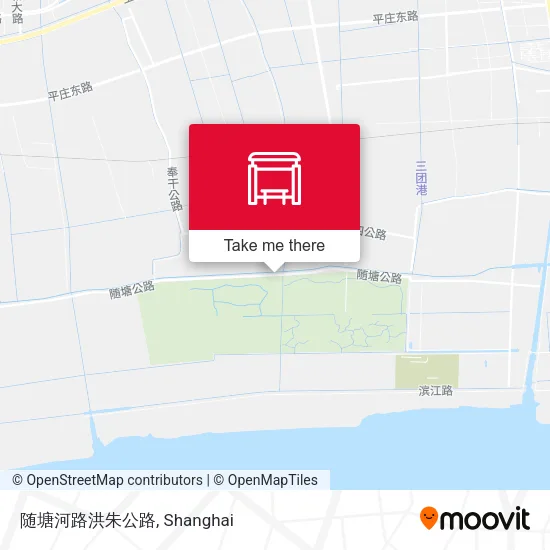 随塘河路洪朱公路 map