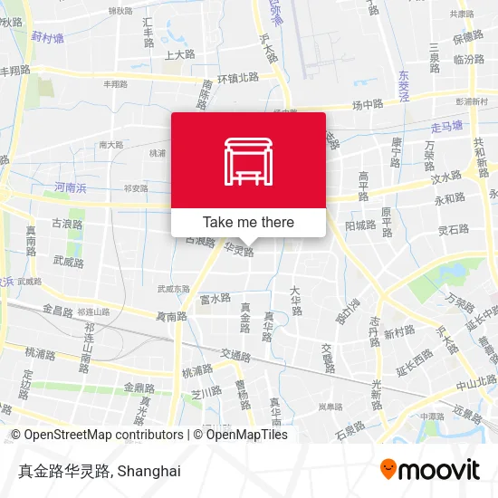 真金路华灵路 map