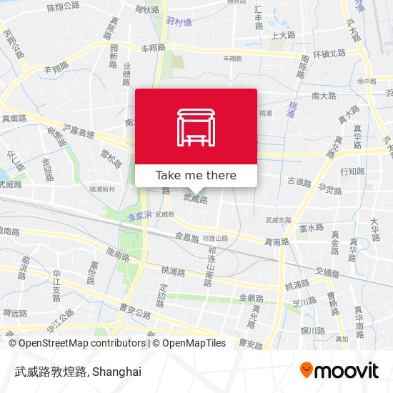 武威路敦煌路 map