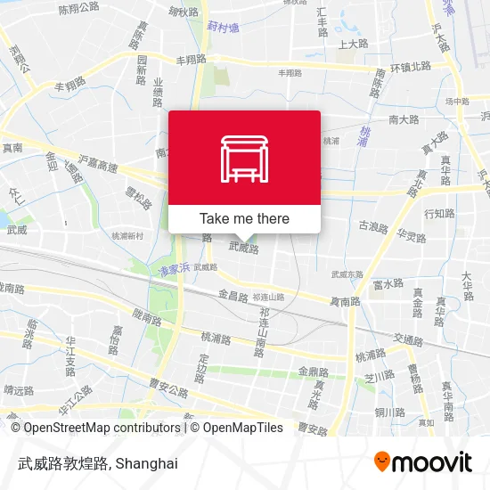 武威路敦煌路 map