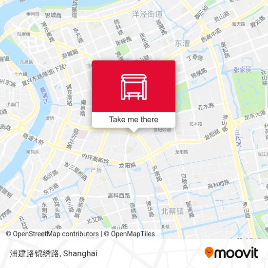 浦建路锦绣路 map