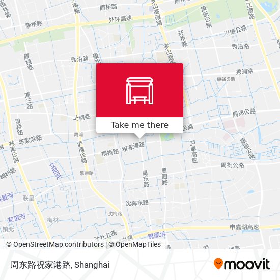 周东路祝家港路 map