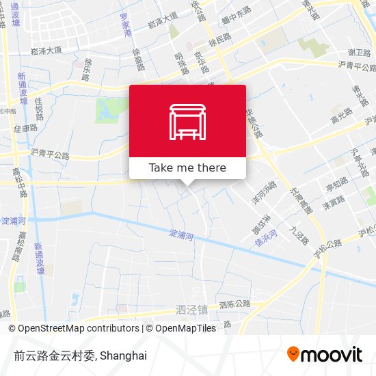 前云路金云村委 map