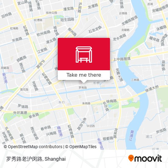 罗秀路老沪闵路 map