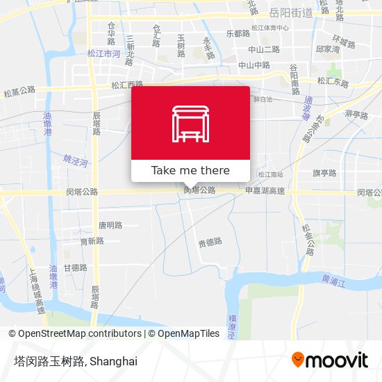 塔闵路玉树路 map