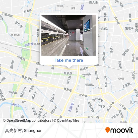真光新村 map
