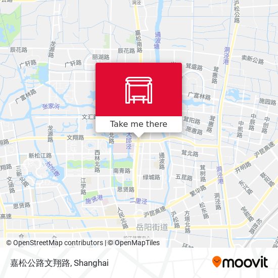 嘉松公路文翔路 map