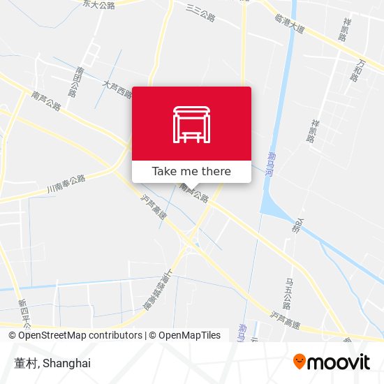 董村 map