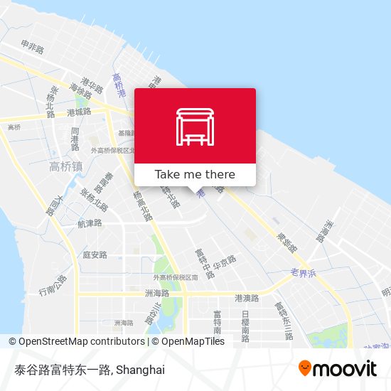 泰谷路富特东一路 map