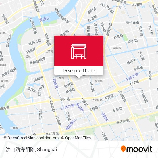 洪山路海阳路 map