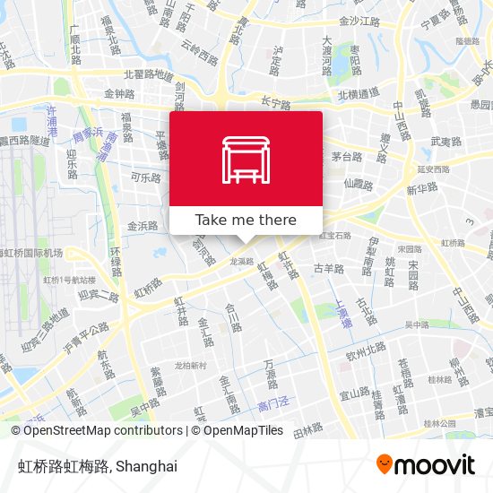 虹桥路虹梅路 map
