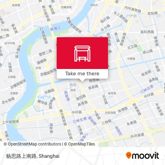 杨思路上南路 map