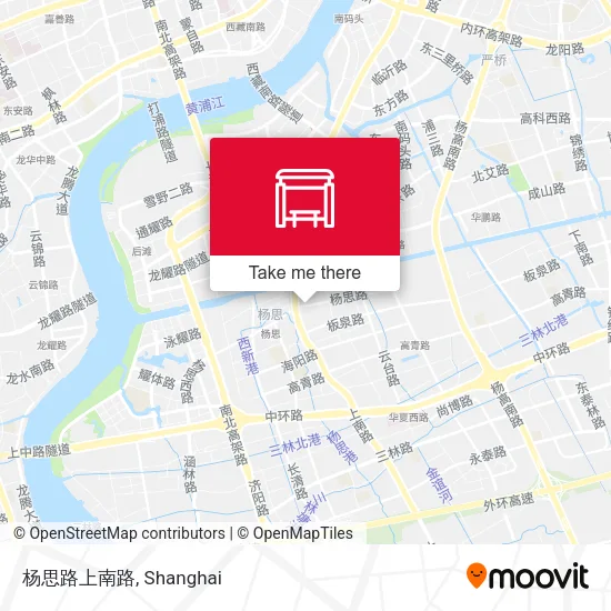 杨思路上南路 map