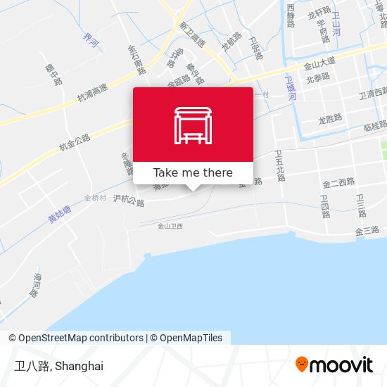 卫八路 map