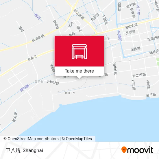 卫八路 map