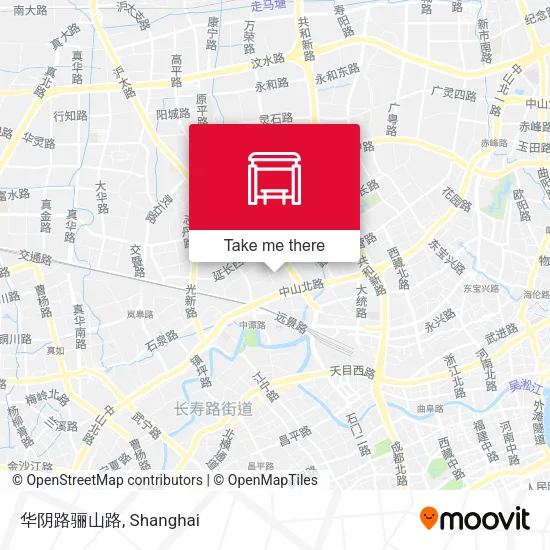 华阴路骊山路 map