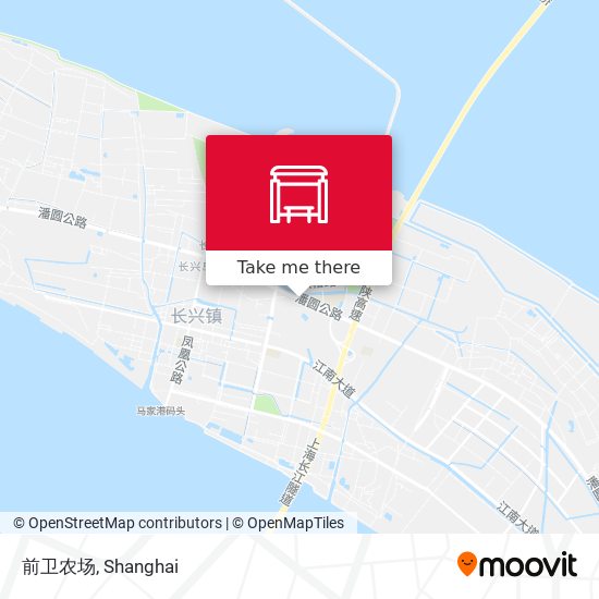 前卫农场 map