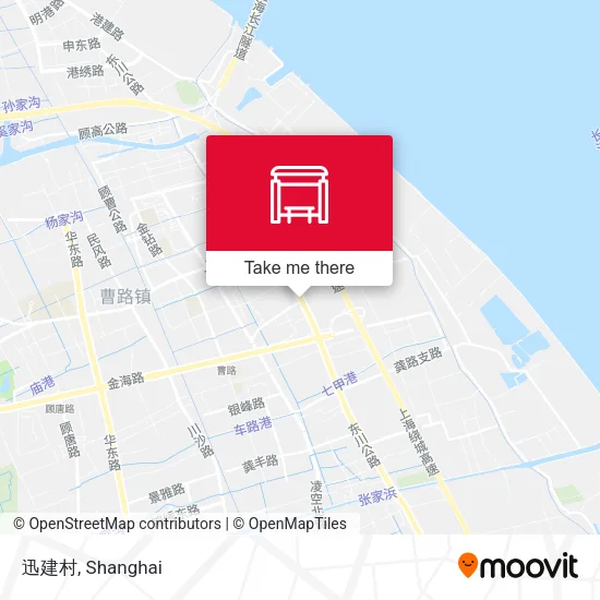 迅建村 map