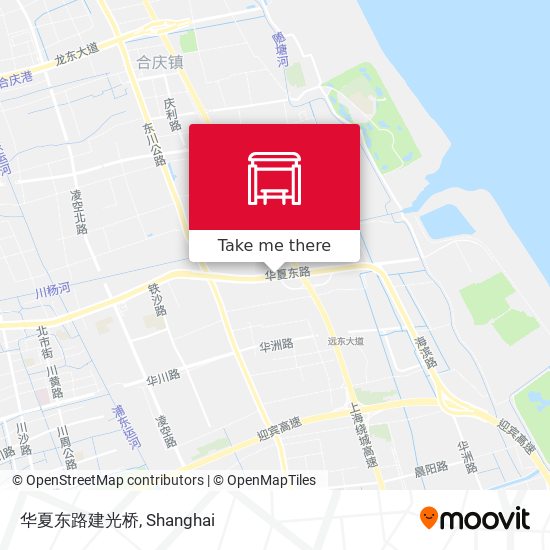 华夏东路建光桥 map