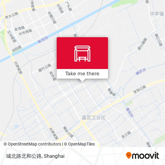城北路北和公路 map
