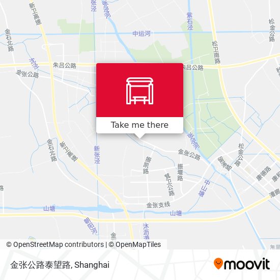 金张公路泰望路 map