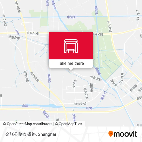 金张公路泰望路 map