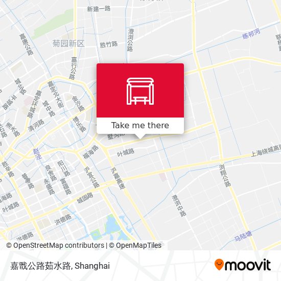 嘉戬公路茹水路 map
