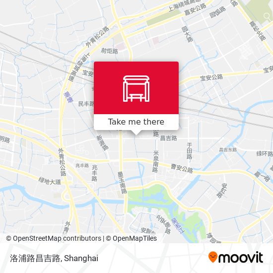 洛浦路昌吉路 map