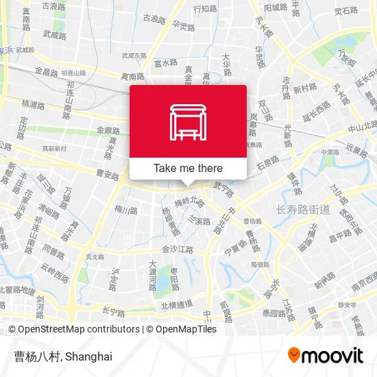 曹杨八村 map
