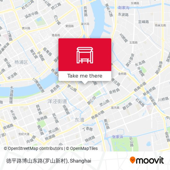 德平路博山东路(罗山新村) map