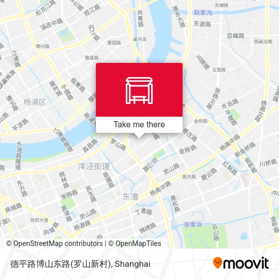 德平路博山东路(罗山新村) map