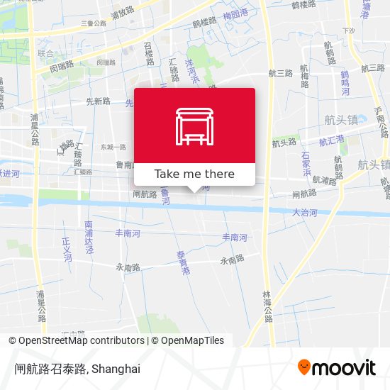 闸航路召泰路 map