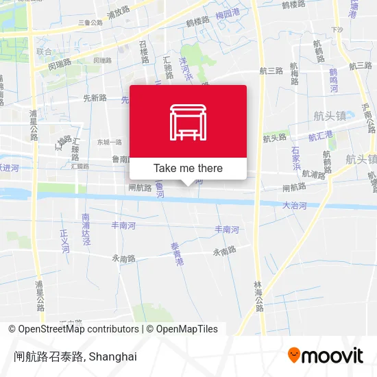 闸航路召泰路 map
