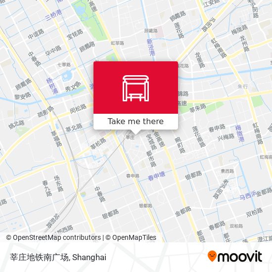 莘庄地铁南广场 map