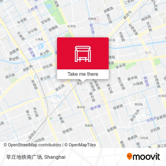 莘庄地铁南广场 map