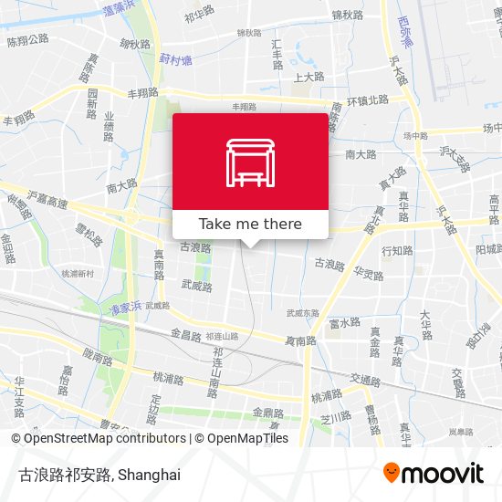 古浪路祁安路 map