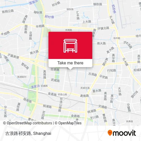 古浪路祁安路 map