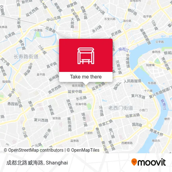 成都北路威海路 map