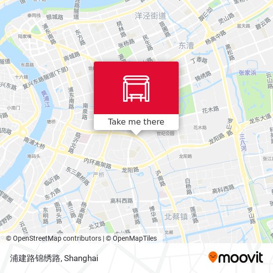 浦建路锦绣路 map