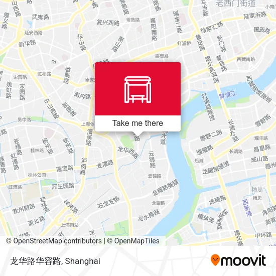 龙华路华容路 map