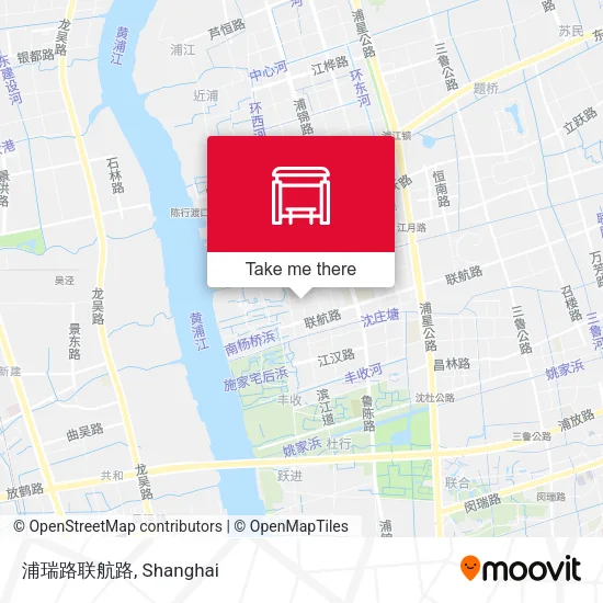 浦瑞路联航路 map