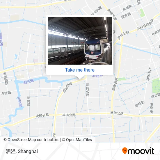 泗泾 map