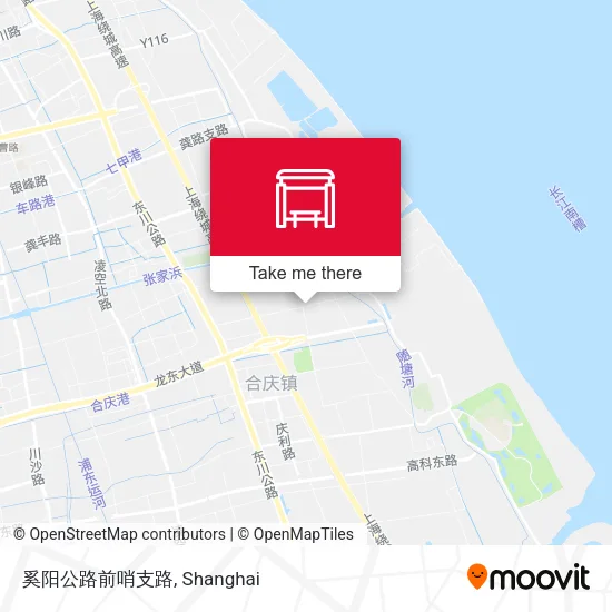 奚阳公路前哨支路 map