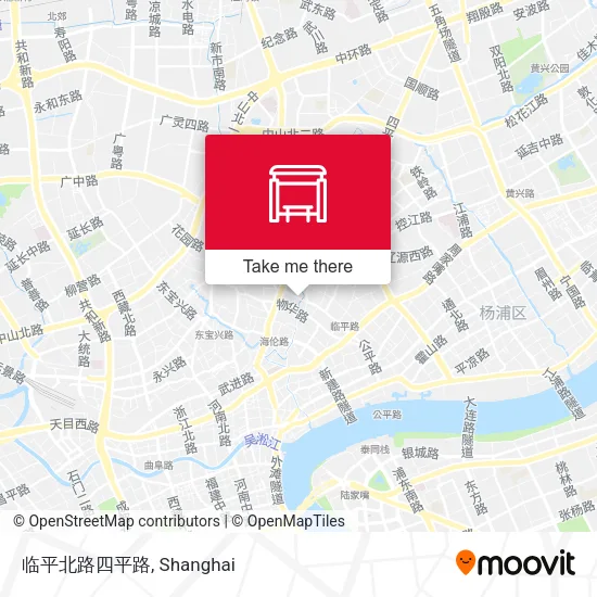 临平北路四平路 map