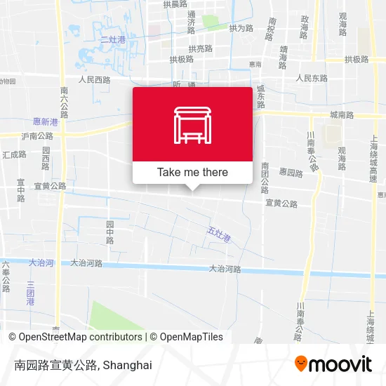南园路宣黄公路 map