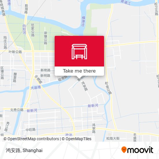 鸿安路 map
