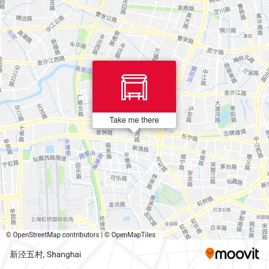 新泾五村 map