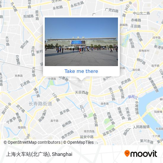 上海火车站(北广场) map
